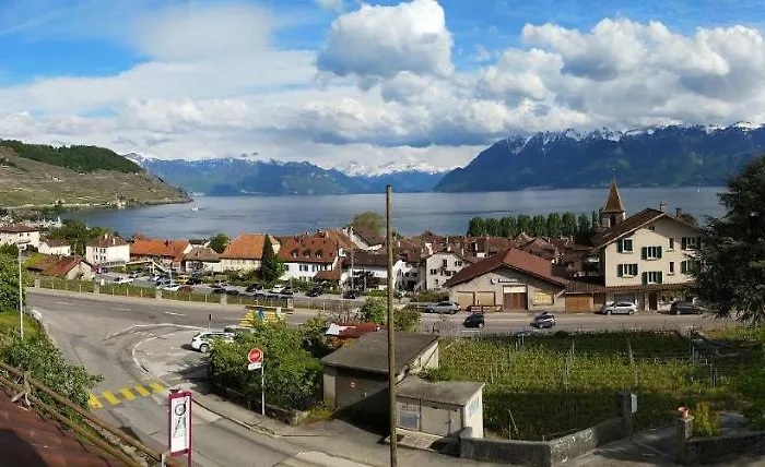 Charmante Maison Au Coeur Du Lavaux, Cully, Cuisine, Wifi, Les Echalas Cully